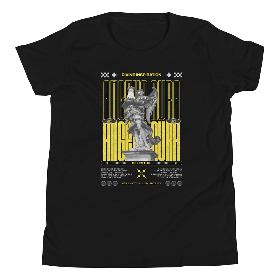 Angelic Aura Streetwear Youth Staple Tee