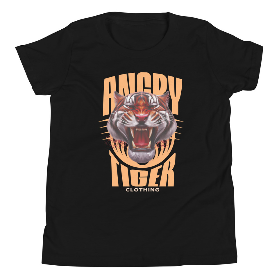 Angry Tiger - AI Youth Staple Tee