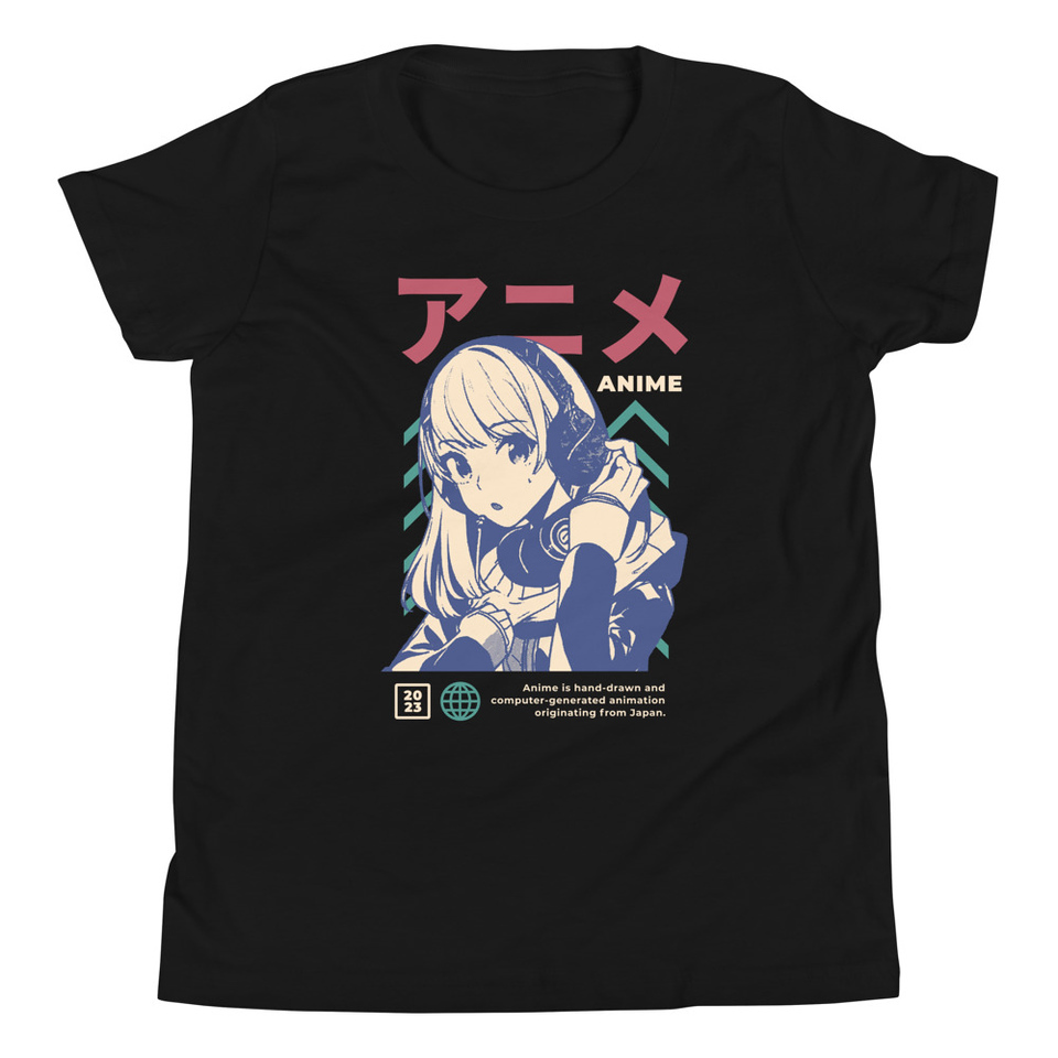 Anime Girl Youth Staple Tee