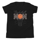 Basketball Mom - Mother's Day Youth Staple Tee