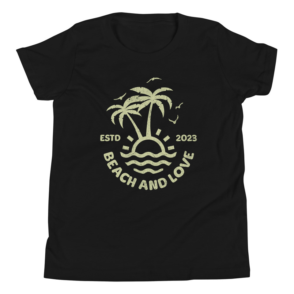 Beach and Love Youth Staple Tee