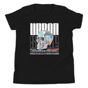 Black 3D Skull Youth Staple Tee