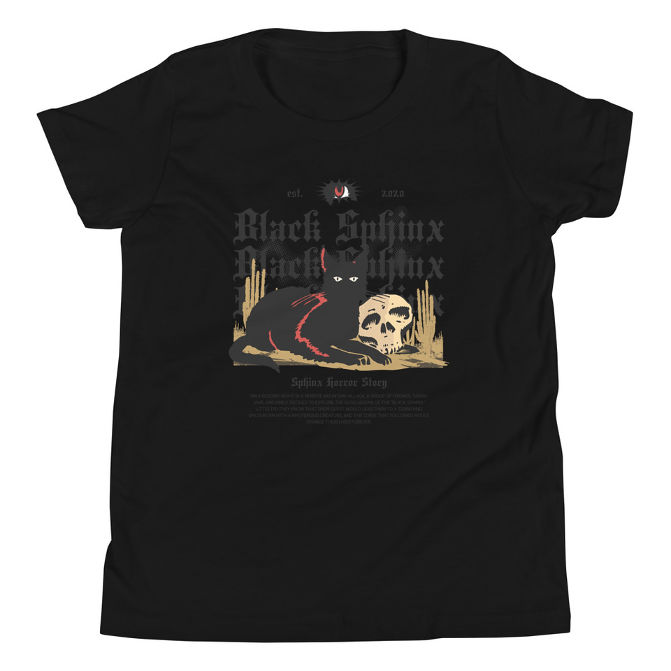 Black Sphinx Youth Staple Tee