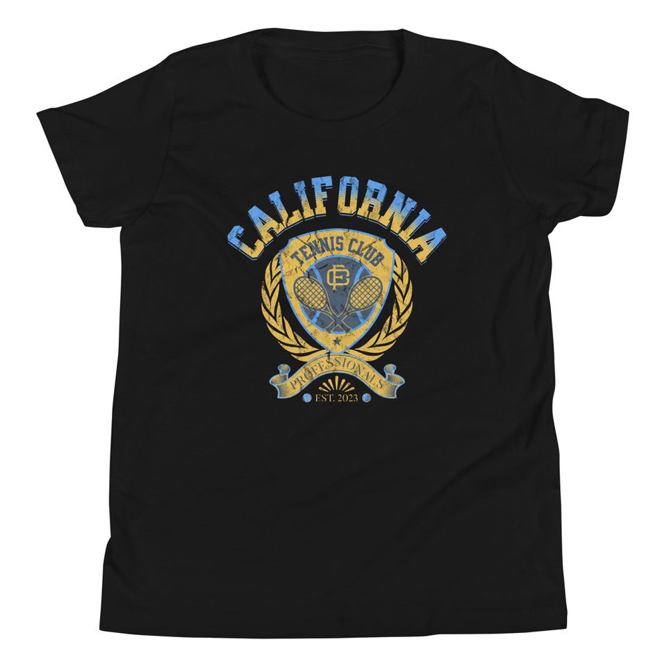 CALIFORNIA TENNIS PROFESSIONALS Youth Staple Tee