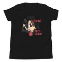 Cats Stealing the Spotlight Youth Staple Tee