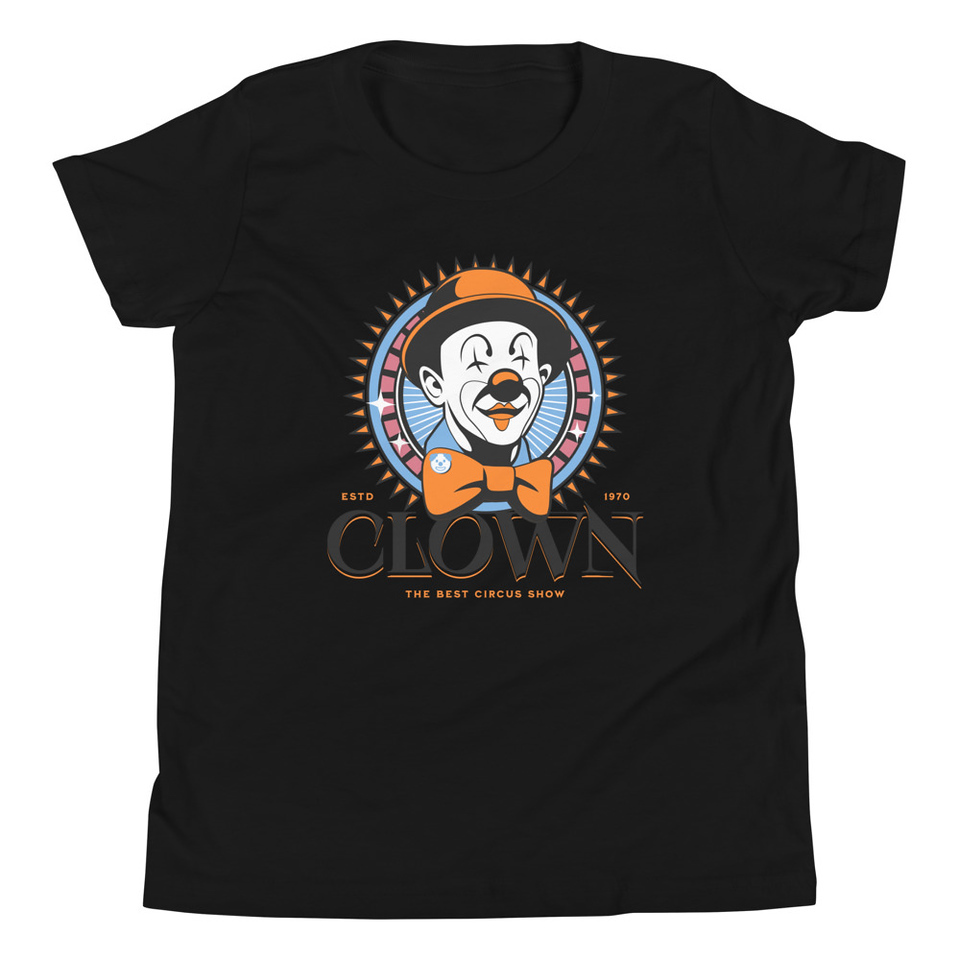 CLOWN LOGO Youth Staple Tee