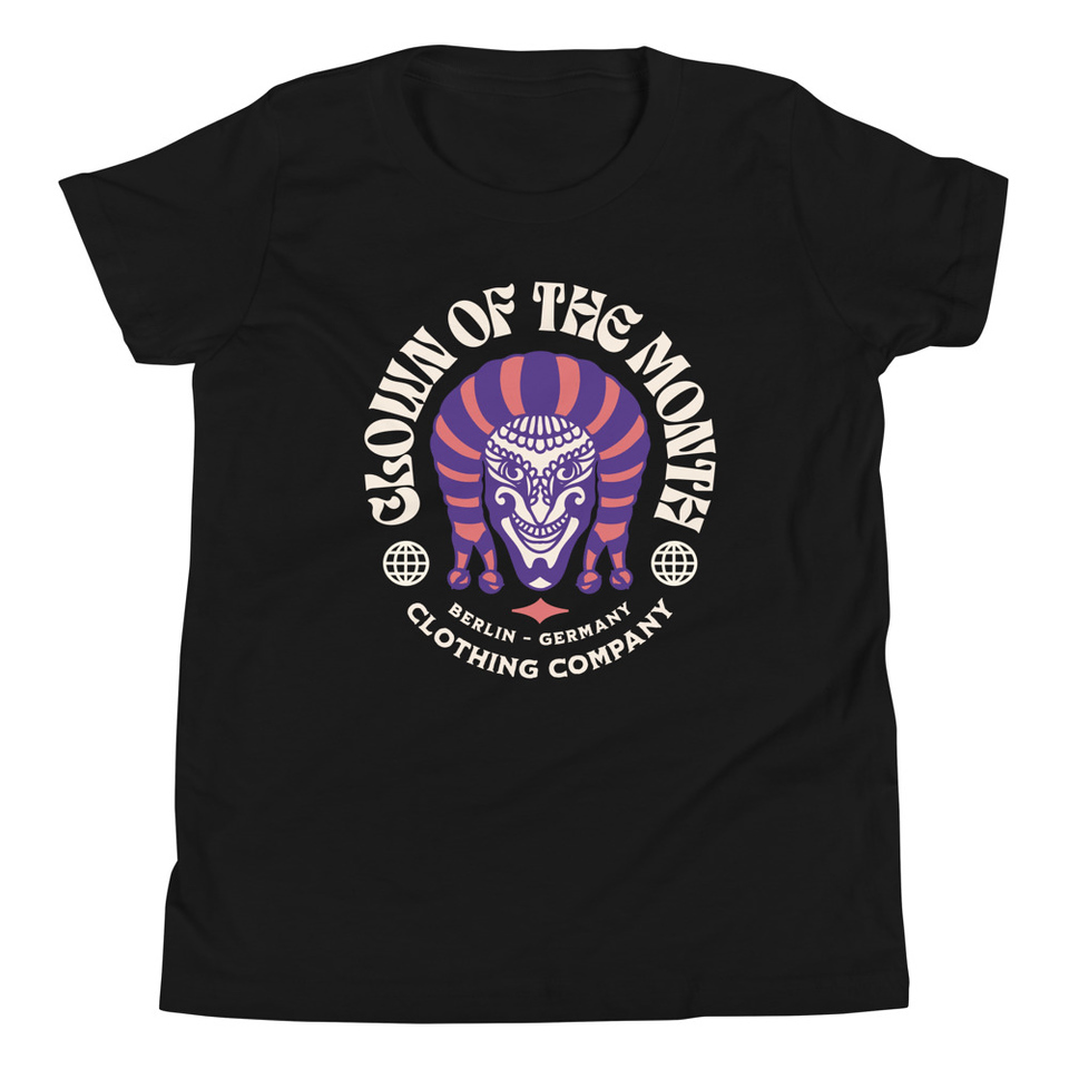 Clown of the Month Youth Staple Tee