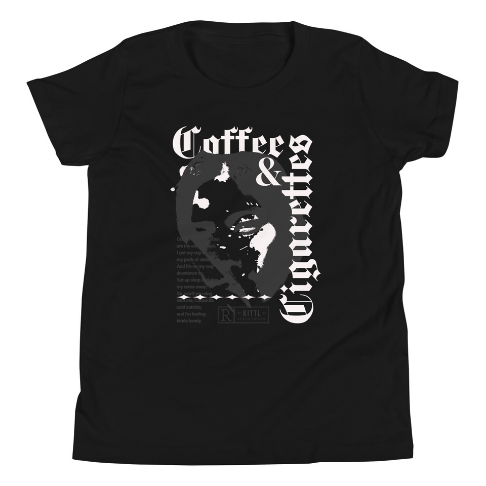 Coffee & Cigarettes Youth Staple Tee