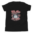Coffee is my Religion - Funny Youth Staple Tee