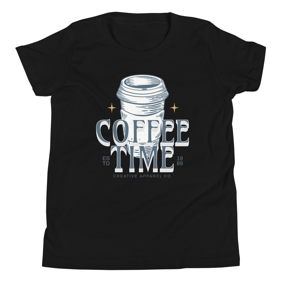 Coffee Time Youth Staple Tee