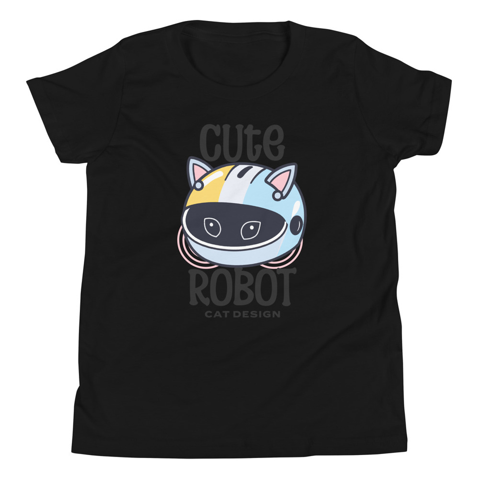 Cute Cat - AI Youth Staple Tee