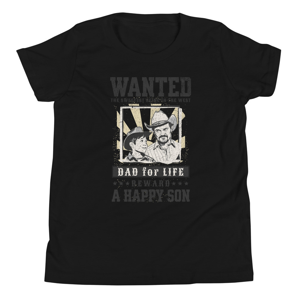 Dad Wanted Youth Staple Tee