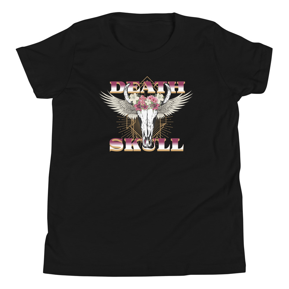 Deah Skull Youth Staple Tee