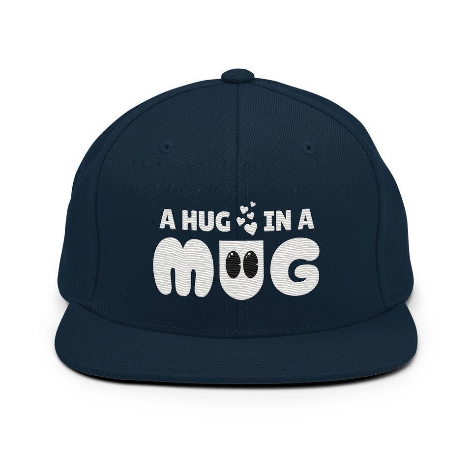 A Hug in a Mug - Funny Cartoon Classic Snapback
