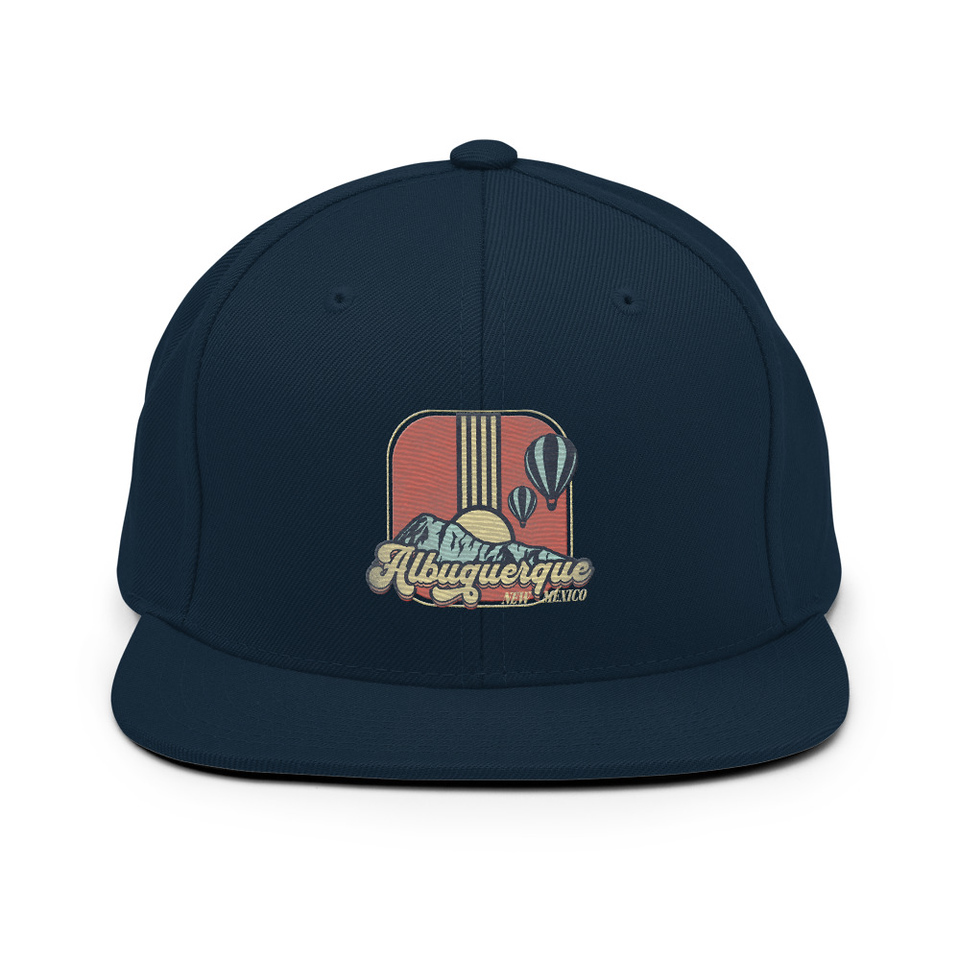 Albuquerque - Retro Hot Air Baloon Classic Snapback