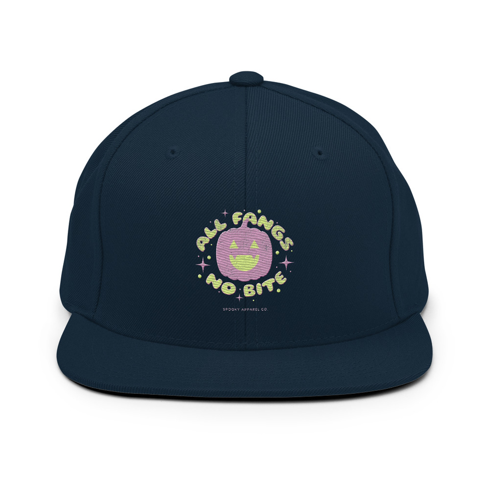 All Fangs No Bite - Halloween Classic Snapback