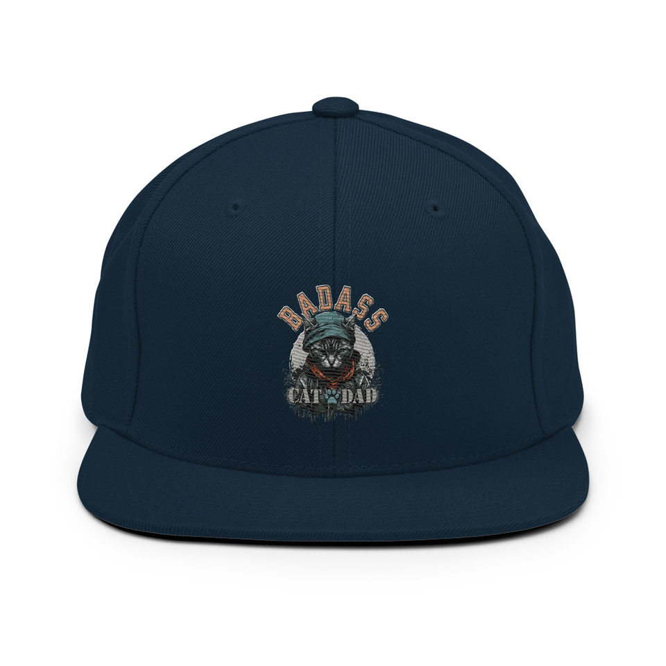 BADASS CAT DAT Classic Snapback