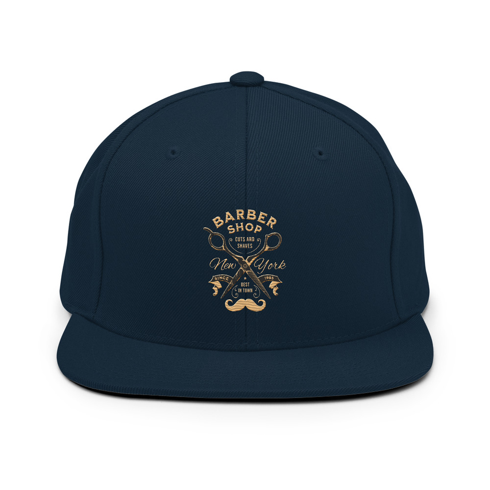 Barber Shop Cuts & Shaves - Scissor Classic Snapback