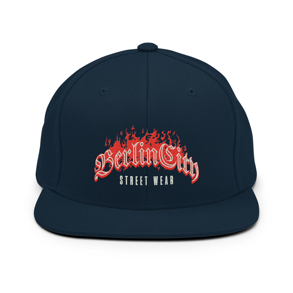 Berlin City Streetwear - Fire Classic Snapback
