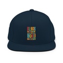 Black History Is World History - Colorful Typography Classic Snapback