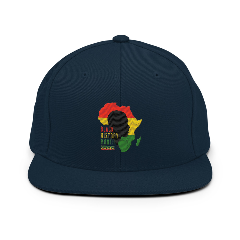 Black History Month - African Continent Classic Snapback