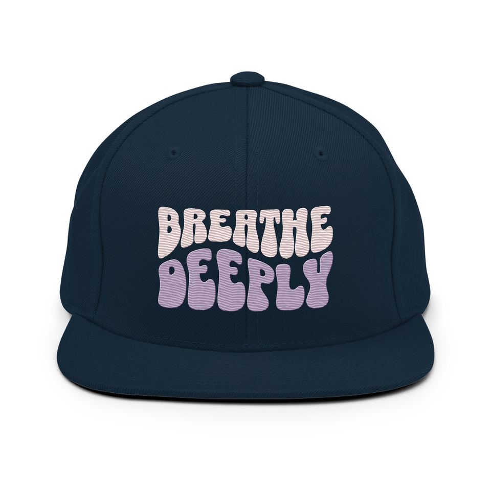 Breathe Deeply Classic Snapback