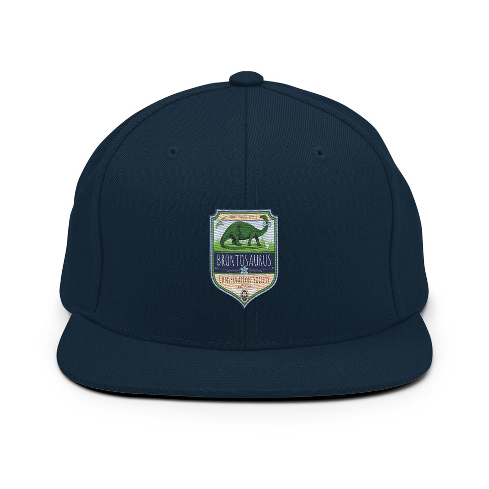 Brontosaurus Conservation Society Classic Snapback