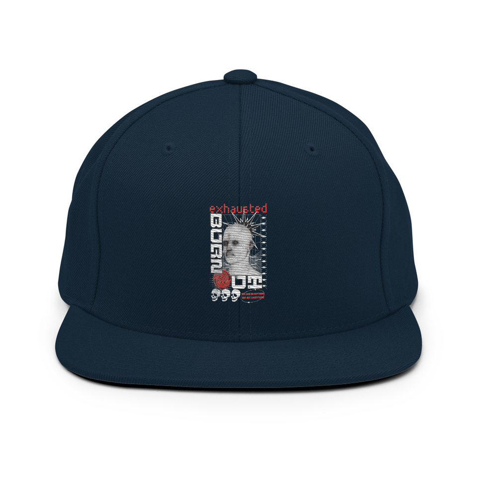 Burn Out - Futuristic 3D Head Classic Snapback