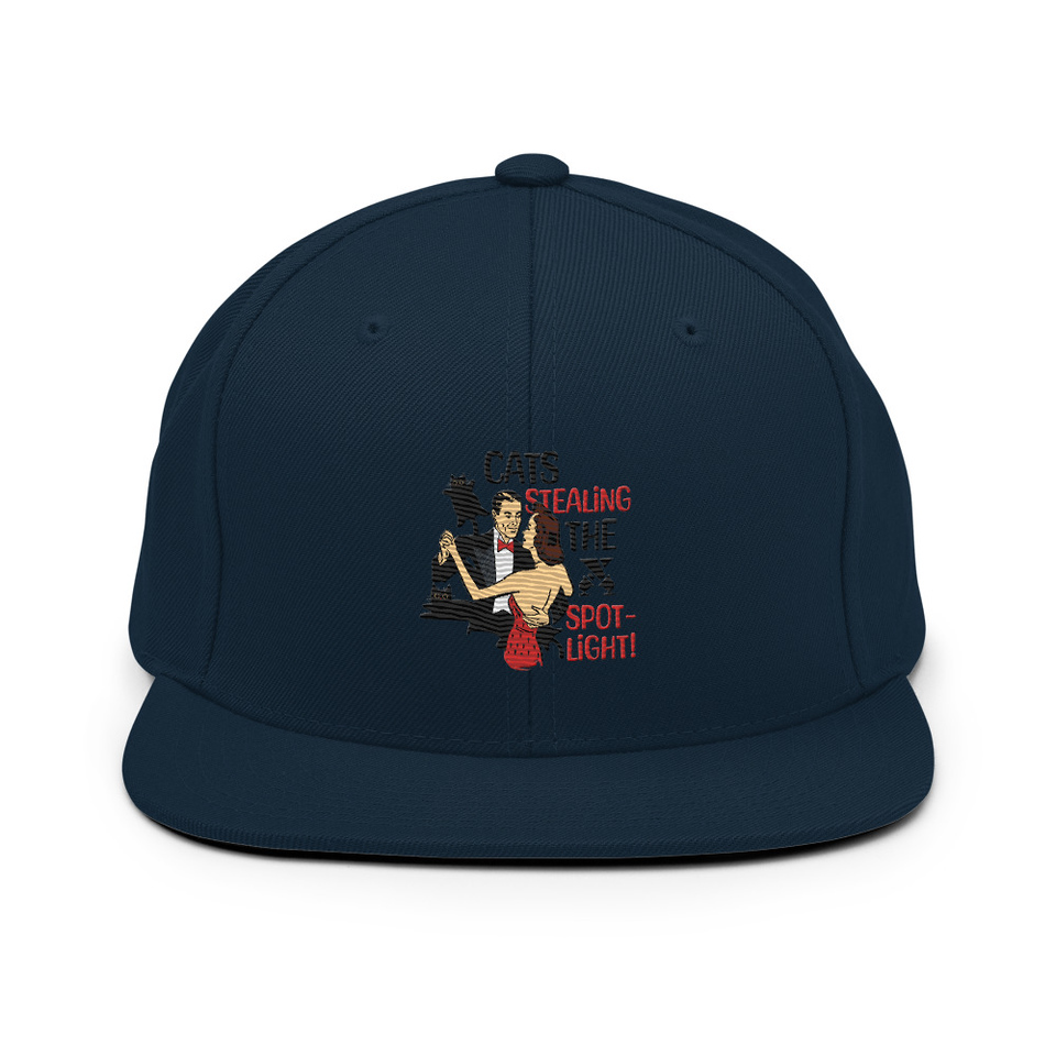 Cats Stealing the Spotlight Classic Snapback