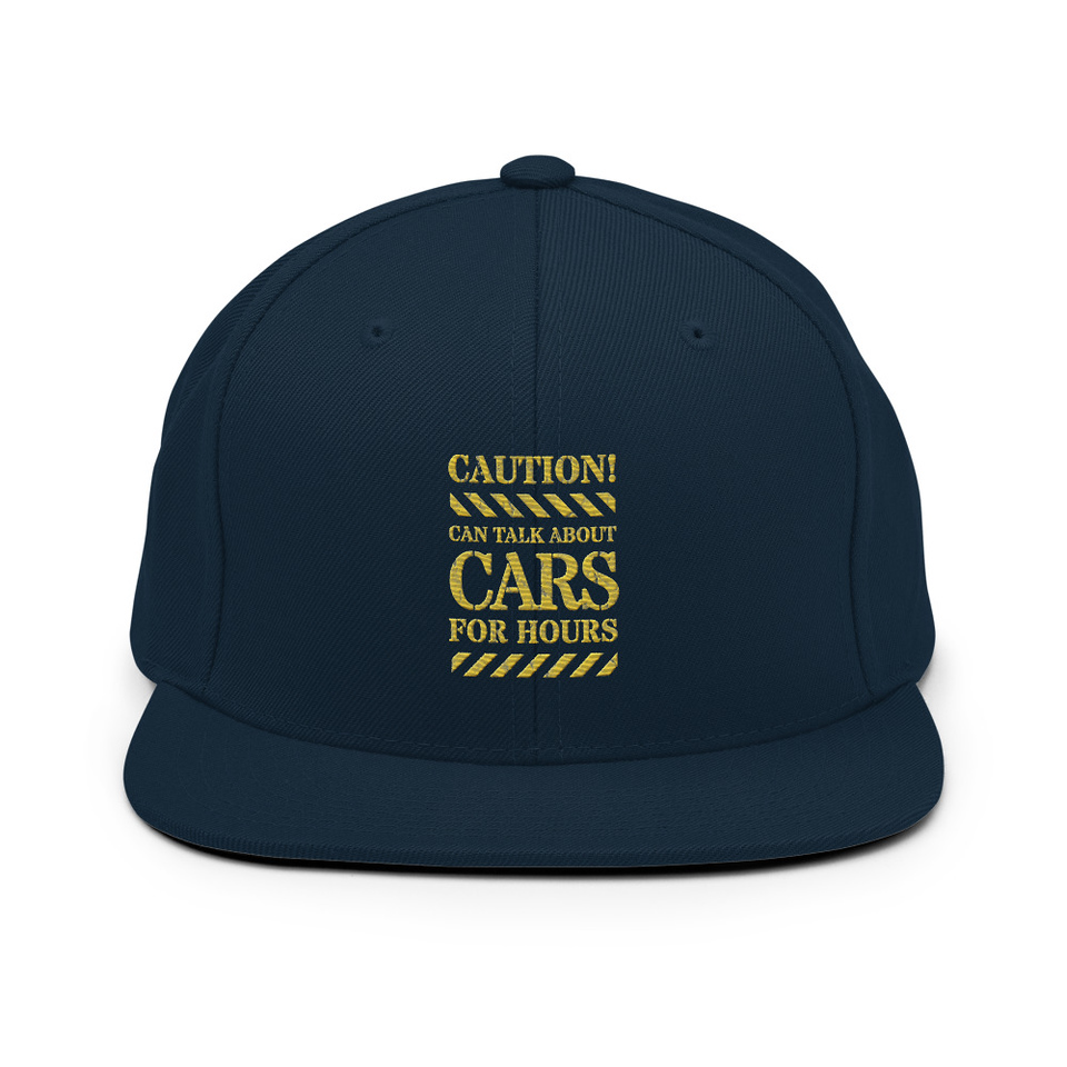 Caution Signs - Yellow Traffic Sign Classic Snapback