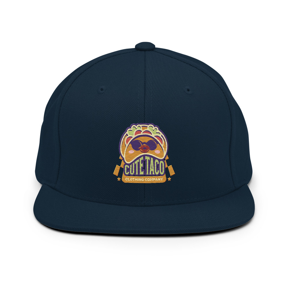 Cute Taco - Colorful Mexican Tortilla Classic Snapback