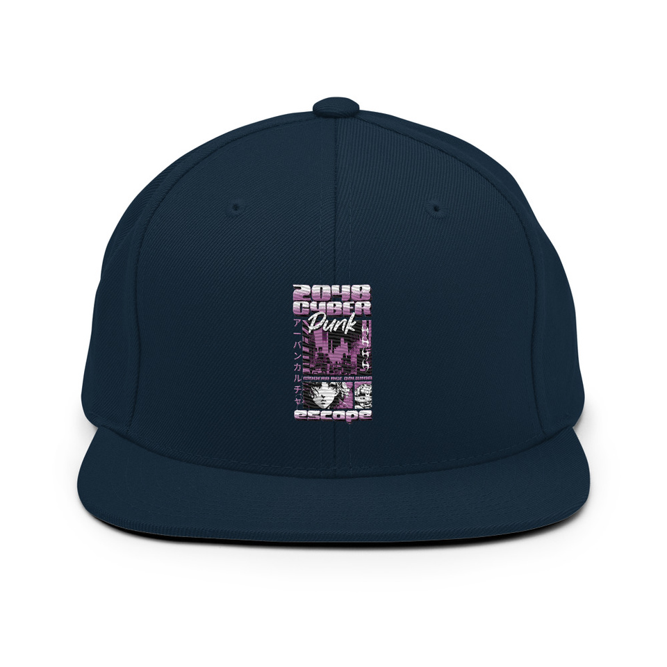 Cyber Punk Escape - Japanese Anime Classic Snapback