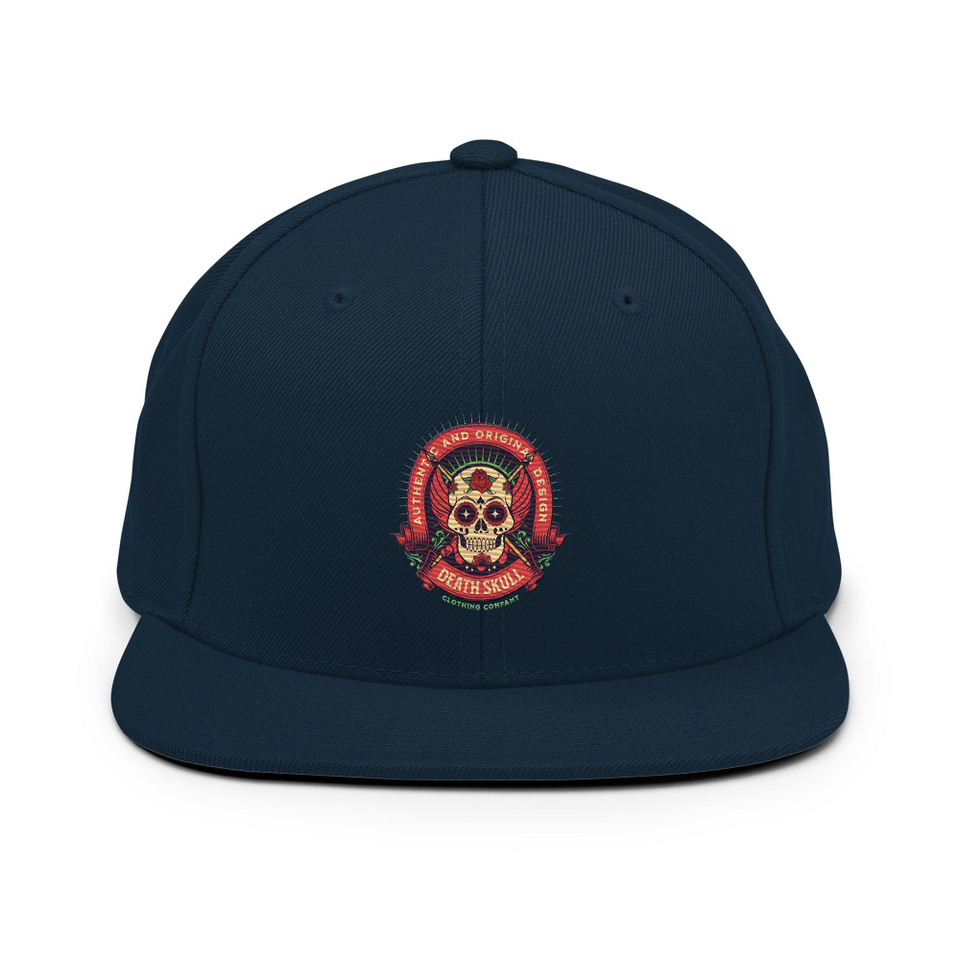Death Skull - Badge  Classic Snapback