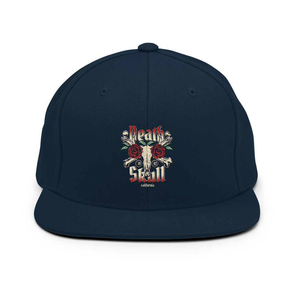 Death Skull - Flower Classic Snapback