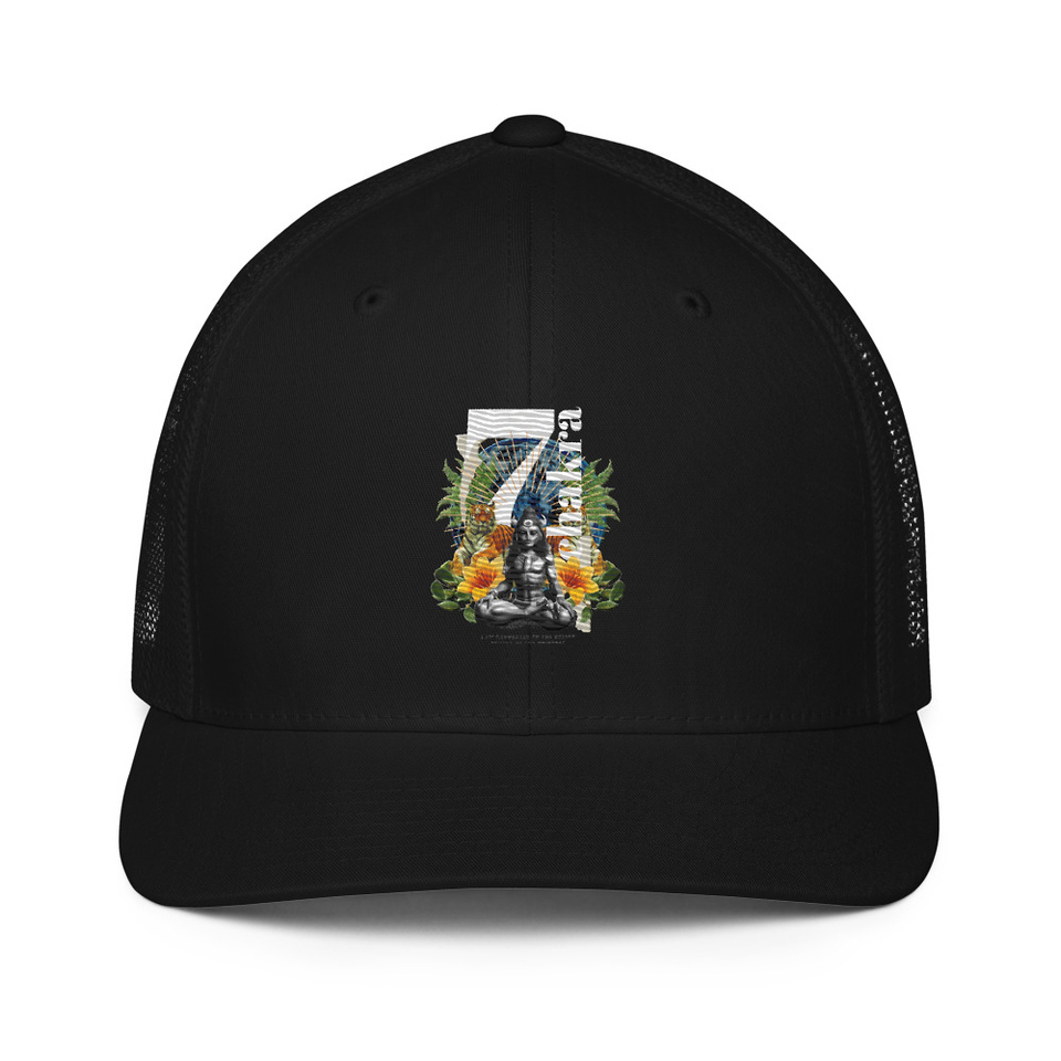 7 Chakra Closed-Back Trucker Cap