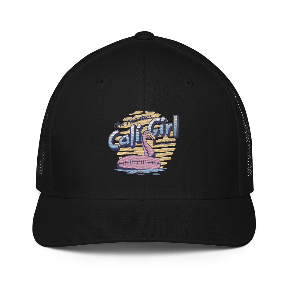 90's Cali Girl Closed-Back Trucker Cap