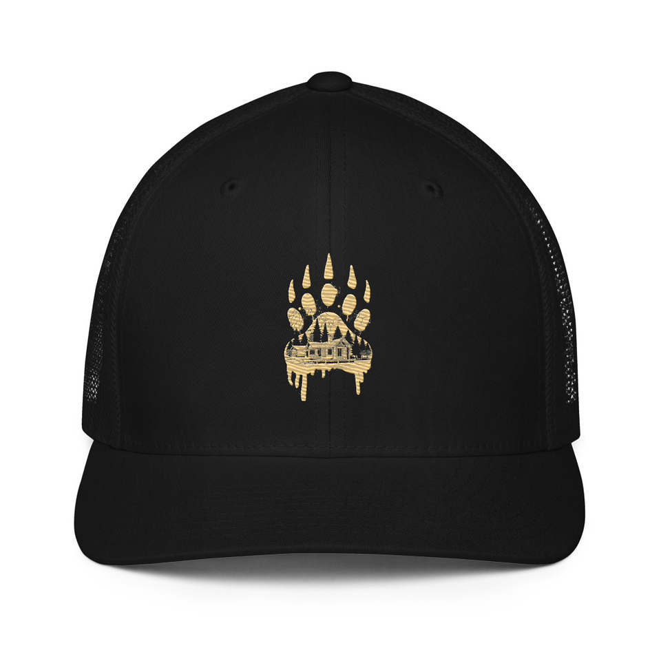 A Beary Good Home Closed-Back Trucker Cap