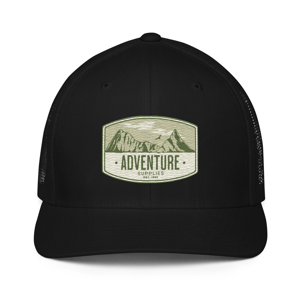 Adventure Supplies - Mountain Closed-Back Trucker Cap