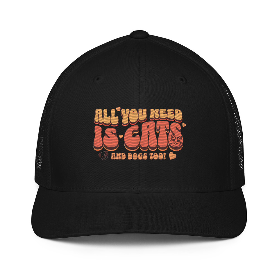 All You Need Closed-Back Trucker Cap