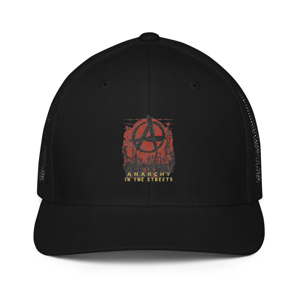 Anarchy In The Street Closed-Back Trucker Cap