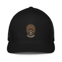 Apache Warriors - Indian Skull Closed-Back Trucker Cap