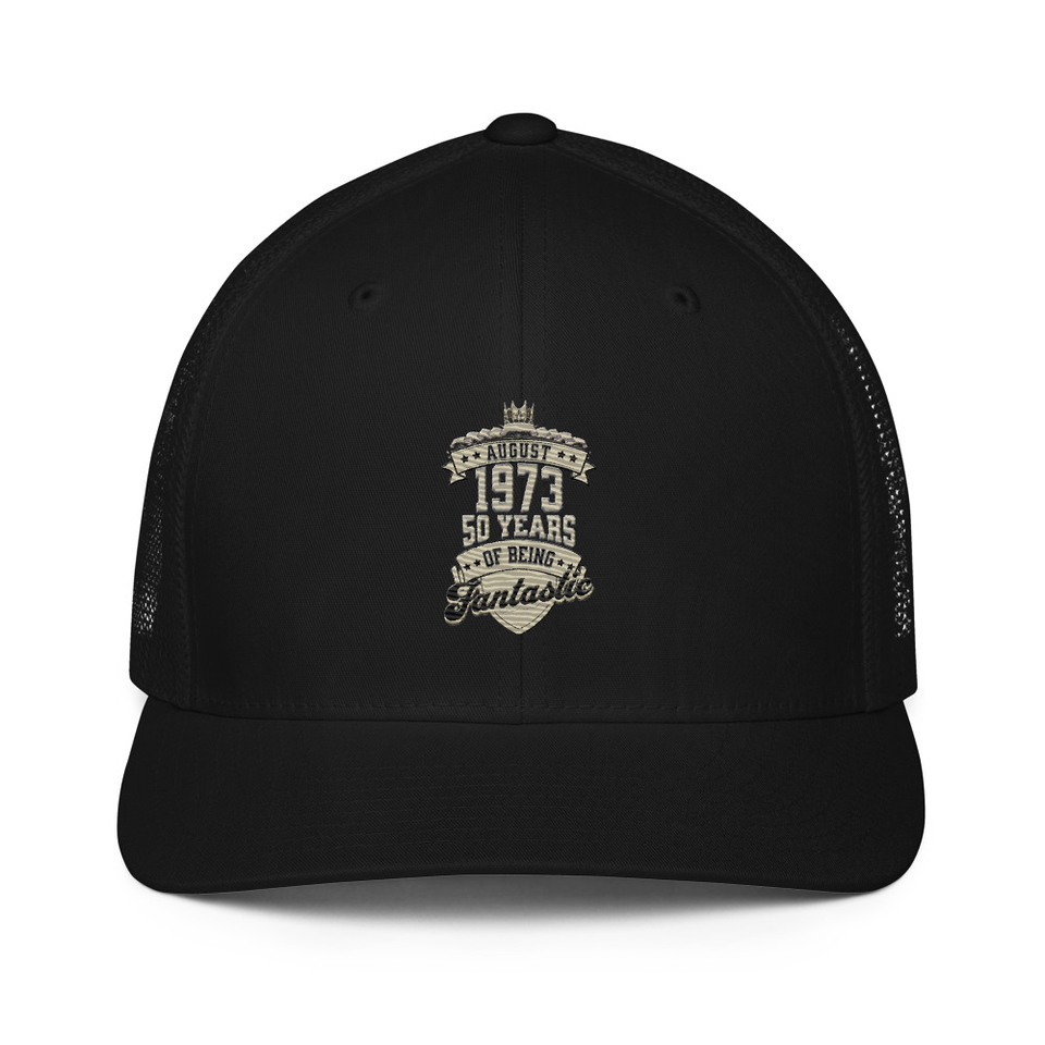 August 1973 - 50 Years Of Being Fantastic Closed-Back Trucker Cap
