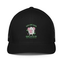 Avo Love - Typographic Cartoon Streetwear Closed-Back Trucker Cap