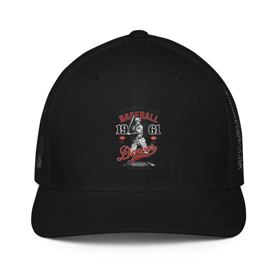 Baseball Championship League - University Sports Team Closed-Back Trucker Cap