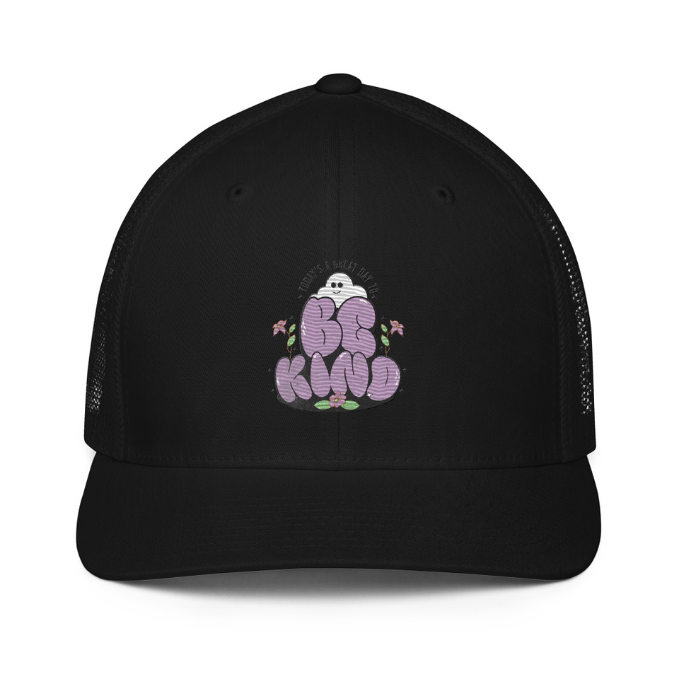 Be Kind Closed-Back Trucker Cap