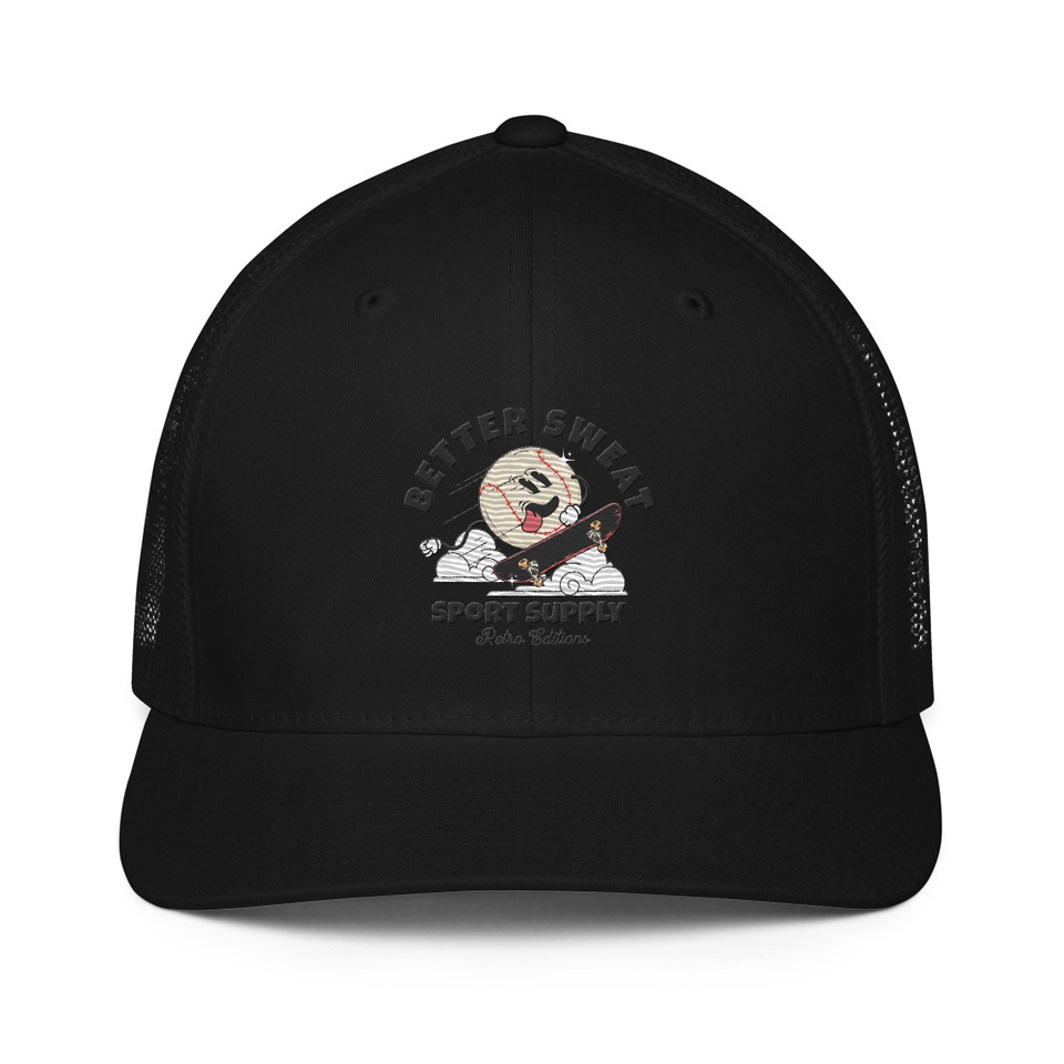 Better Sweat Sport Supply Closed-Back Trucker Cap