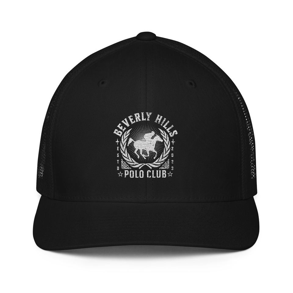 BEVERLY HILLS POLO CLUB Closed-Back Trucker Cap