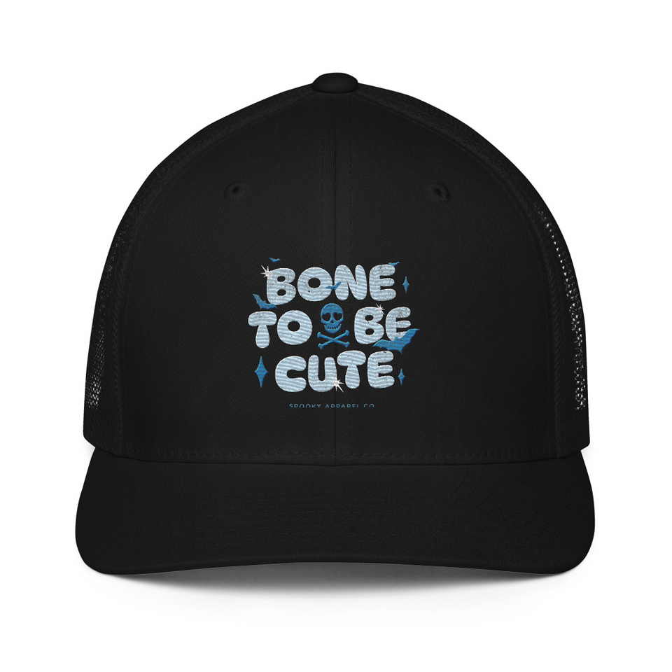 Bone To Be Cute - Halloween Closed-Back Trucker Cap