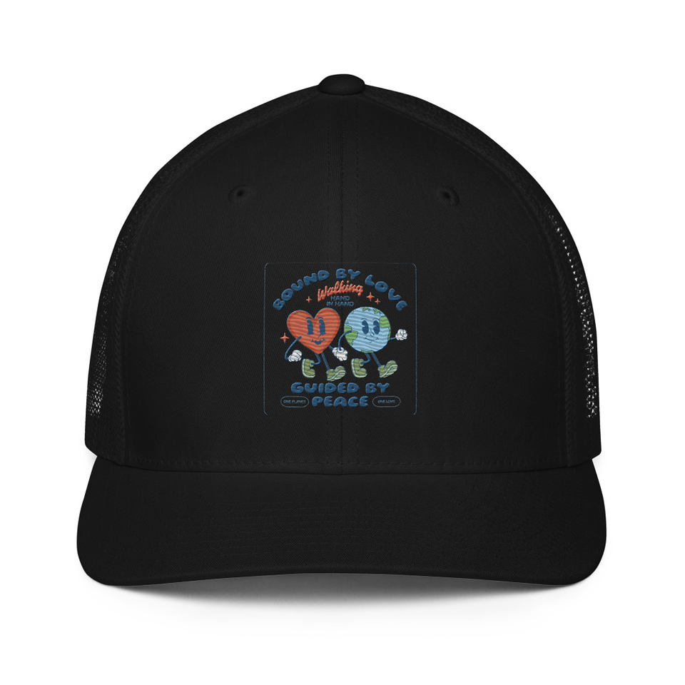 BOUND BY LOVE Closed-Back Trucker Cap