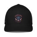 Bowling Derby Champs - Grunge Skull Closed-Back Trucker Cap